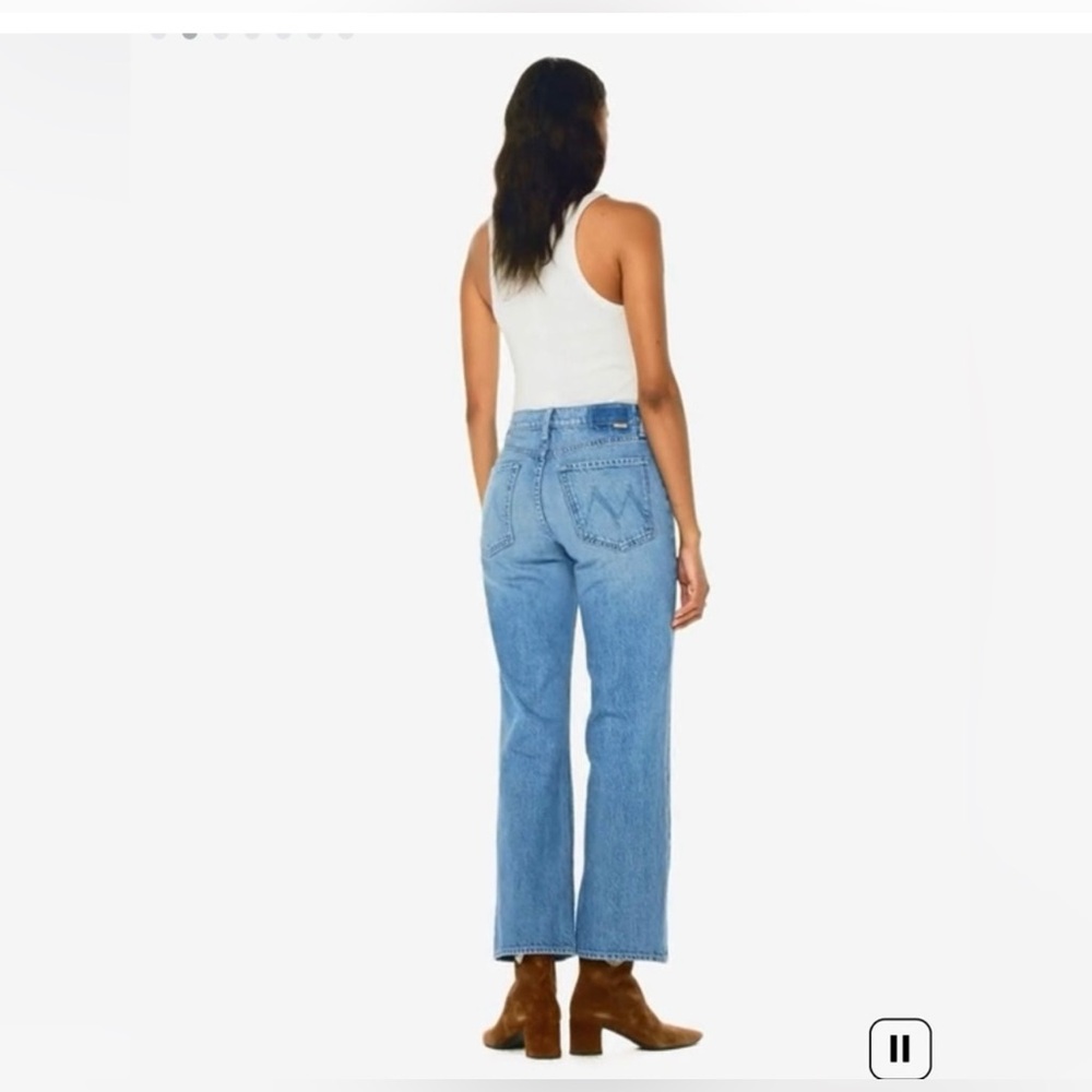 NWT Mother Jeans The Bookie Flood Dean’s List 29 - Picture 15 of 16